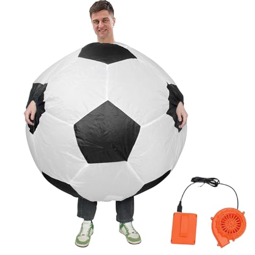 Peufcmi Aufblasbares Kostüm Erwachsene,Aufblasbare Fußball-Form Kostüm Größe Erwachsene - Verkleidung Für Cosplay Outfits Männer Frauen Karneval Comic Cons Schulaufführungen Halloween Peufcmi Aufblasbares Kostüm Erwachsene,Aufblasbare Fußball-Form Kostüm Größe Erwachsene - Verkleidung Für Cosplay Outfits Männer Frauen Karneval Comic Cons Schulaufführungen Halloween von Peufcmi