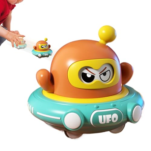 Peufcmi Saucer Spielzeug, Niedliches Rückzieh-Raumschiff Trägheitsspielzeug Für Kinder, Lernspiel Gesichtwechsel Aktivität Für Junge Kinder Kindergeburtstag Garten Boden Peufcmi Saucer Spielzeug, Niedliches Rückzieh-Raumschiff Trägheitsspielzeug Für Kinder, Lernspiel Gesichtwechsel Aktivität Für Junge Kinder Kindergeburtstag Garten Boden von Peufcmi