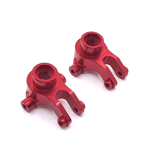 Pexorin Auto-Ersatzteile, Metall-Upgrade und Modifikation, EIN Paar Lenkbecher, Jugend-Puzzle-Hobbys, for SUBO 1/12 BG1513 BG1518 RC Ferngesteuerter Auto-Stoßdämpfer(Red) von Pexorin