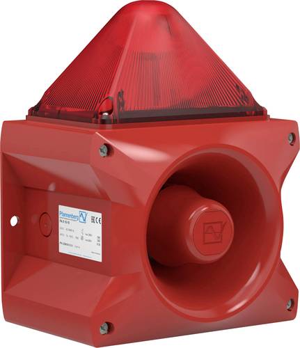 Pfannenberg Optisch-akustischer Signalgeber PA X 10-10 230 AC RD Rot 230 V/AC 110 dB von Pfannenberg