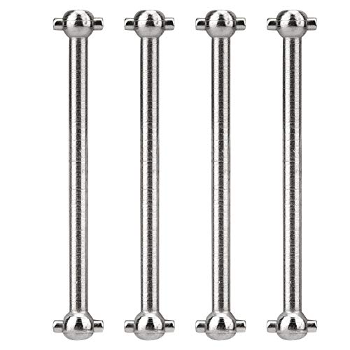 Phefop 4PCS Metal Dog Bone Antriebswelle, RC -Autoantriebswelle, Verbesserung des Kontrollspaß von Phefop