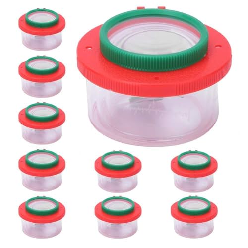 Phefop Insects Viewer Magnifier, Wissenschaftliches Bildungsspielzeug, 8X / 5X Vergrößerung, Dreischichtige Falten-Insekten-Viewer-Box mit Förderten Kinderkognitive Phefop Insects Viewer Magnifier, Wissenschaftliches Bildungsspielzeug, 8X / 5X Vergrößerung, Dreischichtige Falten-Insekten-Viewer-Box mit Förderten Kinderkognitive von Phefop