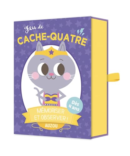 Mon Jeu de Cache-Quatre - Memoriser et Observer von Philippe Auzou