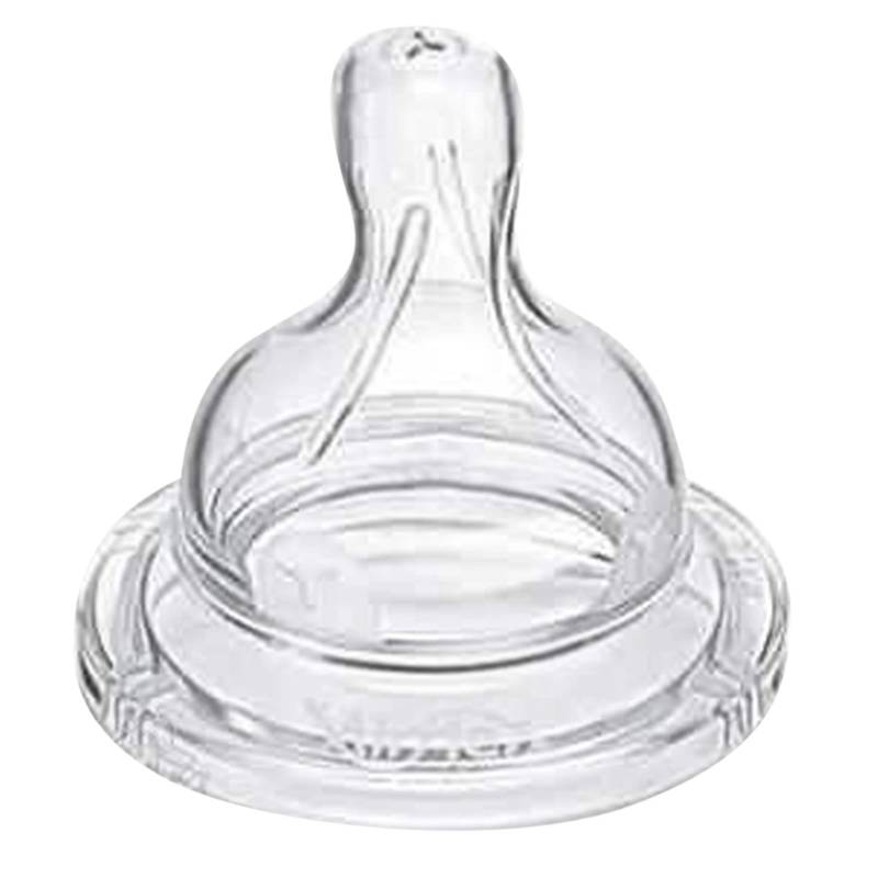 Philips Avent Klassik+/ Anti-Colic Sauger, SCF636/27, Silikon, ab 6M von Philips Avent