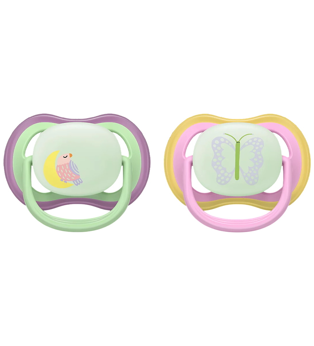 Philips Avent Leuchtende Schnuller - 2er-Pack - Ultra Air - Rosa - Philips Avent - 6-18 mt - Schnuller Philips Avent Leuchtende Schnuller - 2er-Pack - Ultra Air - Rosa - Philips Avent - 6-18 mt - Schnuller von Philips Avent