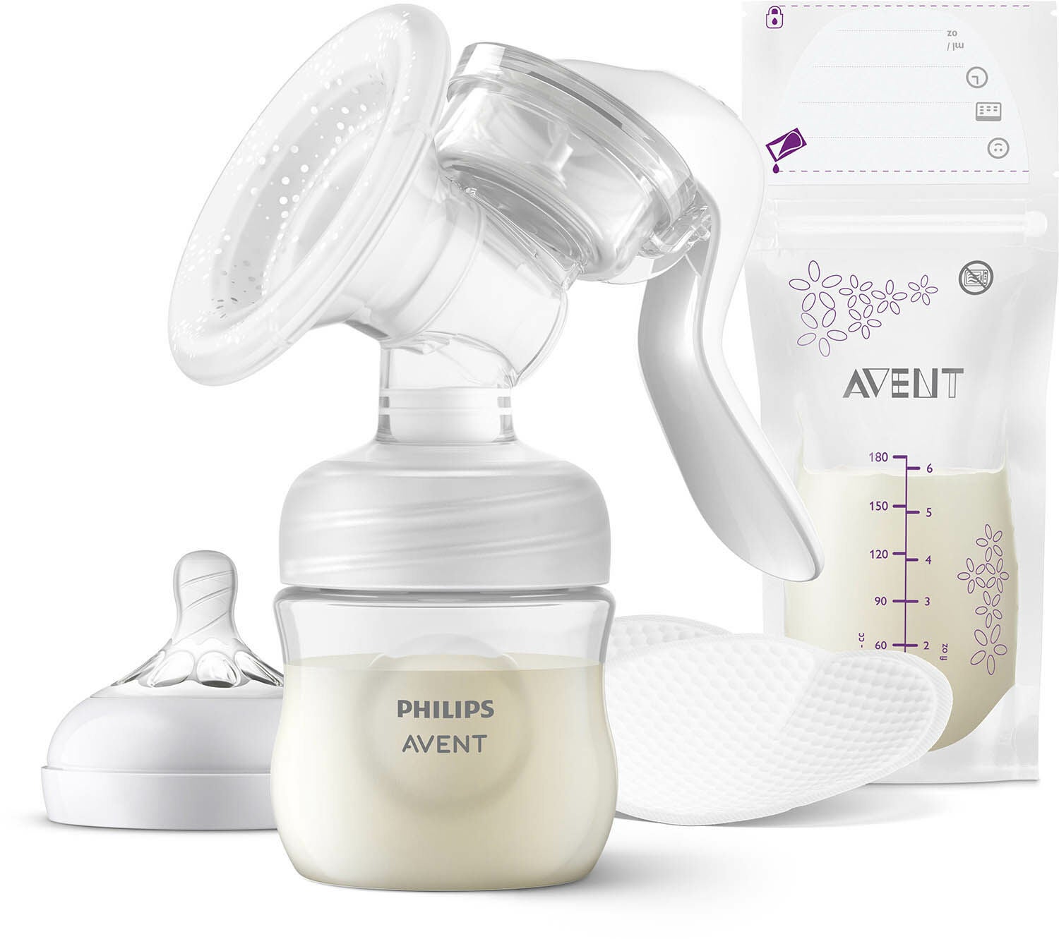 Philips Avent SCF430/20 Milchpumpe Manuell Starter-Kit von Philips Avent