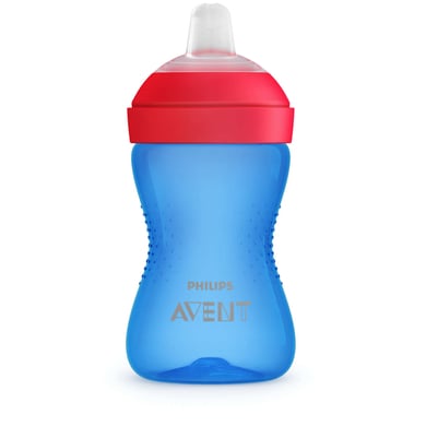 Philips Avent Schnabelbecher SCF802/01 300 ml blau/rot ab dem 9. Monat von Philips Avent