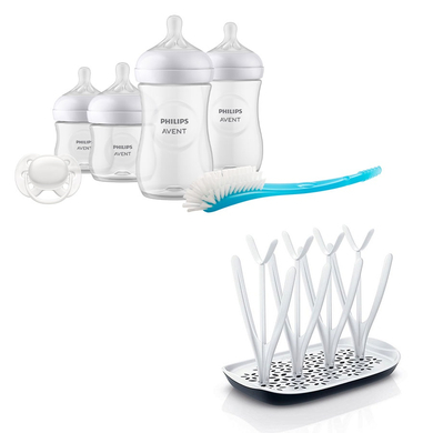 Philips Avent Startersets SCD838/11 Natural Response Advanced und Trockengestell SCF149/00 von Philips Avent