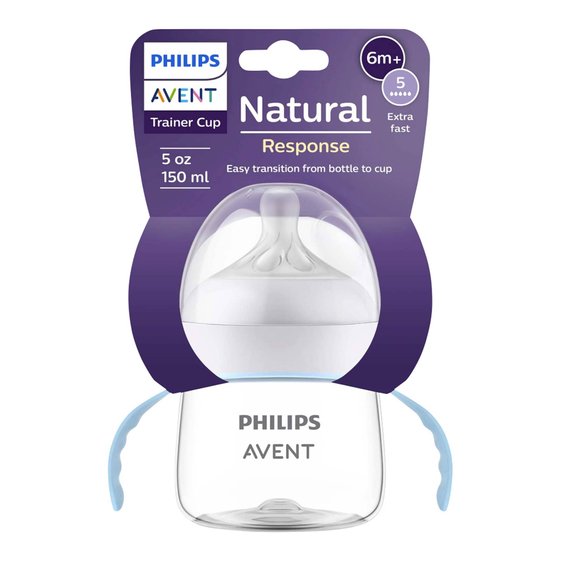 Philips Avent Trinklernbecher Natural Response, 150ml, ab 6M Philips Avent Trinklernbecher Natural Response, 150ml, ab 6M von Philips Avent
