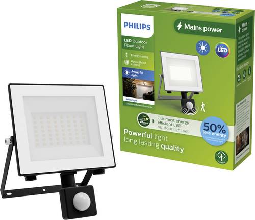 Philips Lighting Lois 929004643201 LED-Außenstrahler mit Bewegungsmelder 14W Warmweiß von Philips Lighting