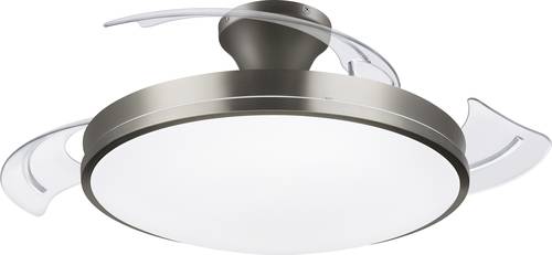 Philips Lighting Atlas Deckenventilator 28 W, 35W (Ø x H) 490mm x 418mm Nickel von Philips Lighting