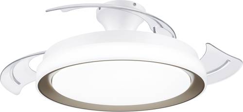 Philips Lighting Bliss Deckenventilator 28 W, 35W (Ø x H) 510mm x 418mm Gold von Philips Lighting