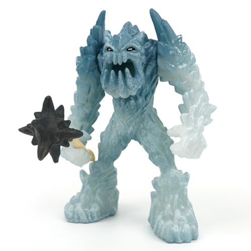 Dschungel Plastik Spielzeug, 1 Stück Weiß Blau Actionfigur, 11cm x 7.5cm x 4cm, Dschungel Action-Figur, Spielzeugset Partyzubehör für Kinder von Philoctes