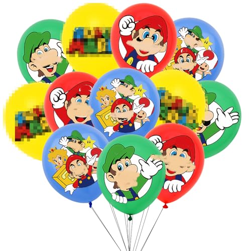 Luftballons Geburtstags Kinder,40 Stück Latexballon Bedruckte,Kindergeburtstag Luftballons Dekoration Set,Supplies Themed Party Jungen Mädchen Luftballons Geburtstags Kinder,40 Stück Latexballon Bedruckte,Kindergeburtstag Luftballons Dekoration Set,Supplies Themed Party Jungen Mädchen von Philoctes