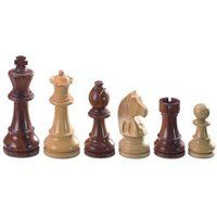 Schachfiguren Artus, Königshöhe 70 mm, gewichtet, in Holzbox Schachfiguren Artus, Königshöhe 70 mm, gewichtet, in Holzbox von Philos