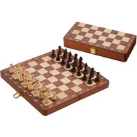 Schachkassette De Luxe, Reise, Feld 30 mm, mit Randbeschriftung, magnetisch Schachkassette De Luxe, Reise, Feld 30 mm, mit Randbeschriftung, magnetisch von Philos