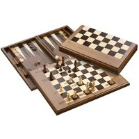 Schach Backgammon Dame Set, Feld 50 mm, Magnetverschluss Schach Backgammon Dame Set, Feld 50 mm, Magnetverschluss von Philos