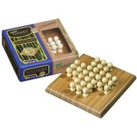 Solitaire, mini, Reisespiel, Bambus Solitaire, mini, Reisespiel, Bambus von Philos