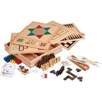 PHILOS 3101 Holz Spielesammlung 100, Premium Edition, FSC 100% von Philos