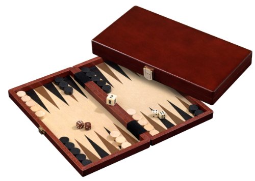 Philos 1113 - Backgammon Naxos, klein, Kassette von Philos