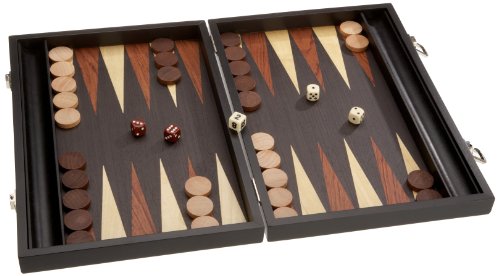 Philos 1163 - Backgammon Milos, medium, Kassette von Philos