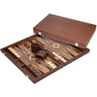 Backgammon Polyegos, groß, Kunstleder Backgammon Polyegos, groß, Kunstleder von Philos