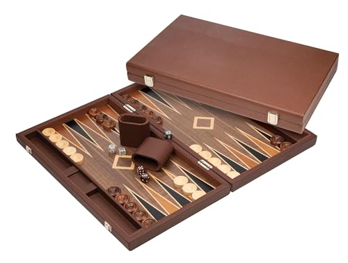 Philos 1736 - Backgammon Polyegos, groß, Kunstleder von Philos