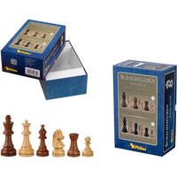 Schachfiguren Sigismund, Königshöhe 83 mm, gewichtet, in Setup Box Schachfiguren Sigismund, Königshöhe 83 mm, gewichtet, in Setup Box von Philos
