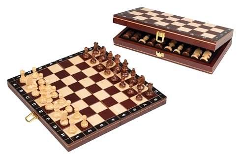 Philos 2702 - Schach, Schachspiel, Reiseschach, Feld 30 mm, Feld 30 mm, Königshöhe 48 mm Philos 2702 - Schach, Schachspiel, Reiseschach, Feld 30 mm, Feld 30 mm, Königshöhe 48 mm von Philos