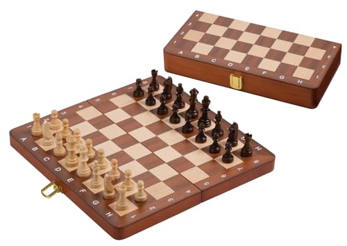 Philos 2711 - Schach, Schachspiel, Reiseschach, Feld 30 mm, Königshöhe 48 mm von Philos