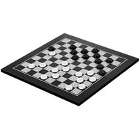 Schach Dame Set, schwarz, Feld 40 mm Schach Dame Set, schwarz, Feld 40 mm von Philos