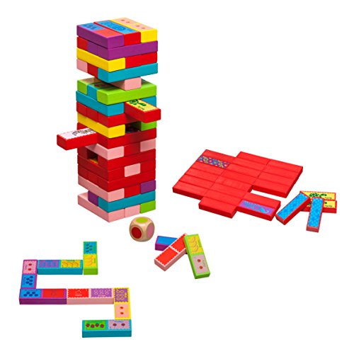 Philos 3289 - Verflixter Turm, 3 in 1, Pairs, Domino von Philos