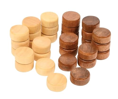 Philos 4100 - Spielsteine, Backgammon, 17 x 8 mm von Philos