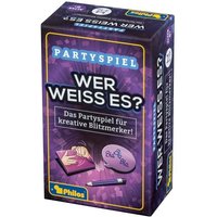 Philos 5201 - Wer weiss es? Partyspiel für kreative Blitzmerker von Philos