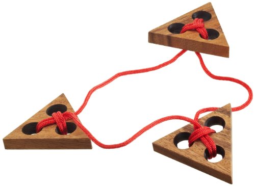 Philos 6105 - Triangelpuzzle, Seilpuzzle, Knobelspiel von Philos