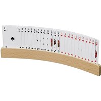 Philos 6693 - Spielkartenhalter aus Holz 33 cm, ohne Spielkarten von Philos