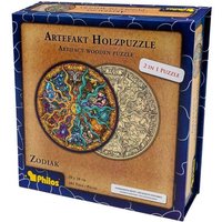 Artefakt Holzpuzzle 2 in 1 Zodiak, 161 Teile, in magnetischer Klappschachtel Artefakt Holzpuzzle 2 in 1 Zodiak, 161 Teile, in magnetischer Klappschachtel von Philos