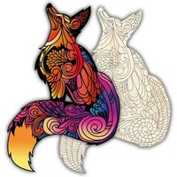 Artefakt Holzpuzzle 2 in 1 Fuchs, 143 Teile, in magnetischer Klappschachtel Artefakt Holzpuzzle 2 in 1 Fuchs, 143 Teile, in magnetischer Klappschachtel von Philos