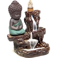 Weihrauchbrenner "Buddha" aus Keramik, mit Wasserfalleffekt von Phoenix Import