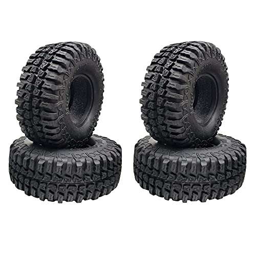 Phyachelo 4 StüCk 100MM 1.9 Gummi Reifen Reifen Rad für 1/10 RC Crawler Auto Axial SCX10 90046 AXI03007 TRX4 D90 CC01 Phyachelo 4 StüCk 100MM 1.9 Gummi Reifen Reifen Rad für 1/10 RC Crawler Auto Axial SCX10 90046 AXI03007 TRX4 D90 CC01 von Phyachelo
