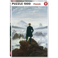 Friedrich - Wanderer über dem Nebelmeer Friedrich - Wanderer über dem Nebelmeer von Piatnik Deutschland GmbH