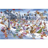 Piatnik - Ruyer/Rinesch - Christmas Skiing, 1000 Teile von Piatnik Deutschland