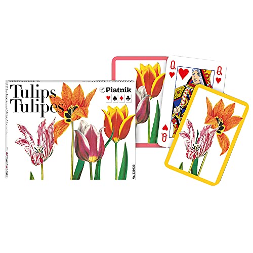 Piatnik - 2389 - Doppelspiel Tulips 2x55 Blatt von Piatnik Vienna