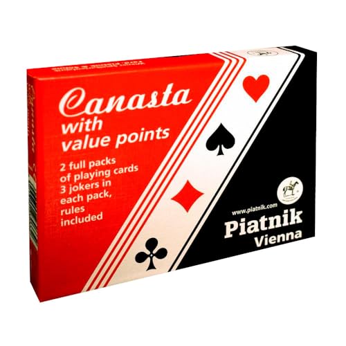 Canasta mit Wertungsblock von Piatnik