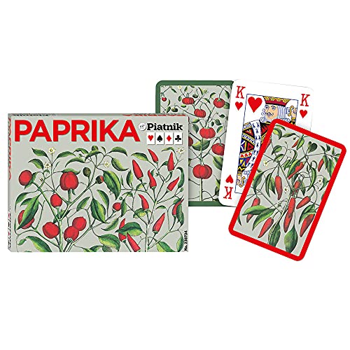 Kartenspiel Paprika 2x55 Blatt von Piatnik