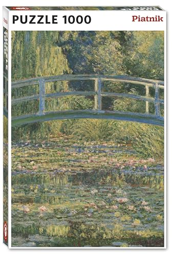 Piatnik 570346 1000 Teile Puzzle Monet-Der Seerosenteich, Bunt von Piatnik