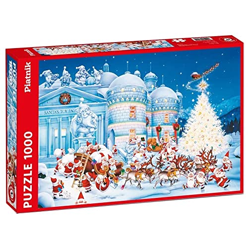 Piantik 562242 - Weihnachten Toy Factory 1.000 Teile von Piatnik