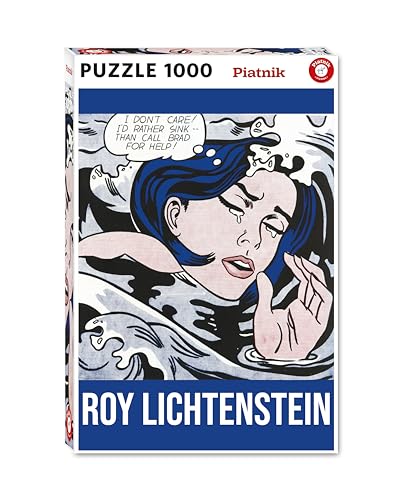 Piatnik 1000 Teile Puzzle Lichtenstein - Drowning Girl von Piatnik