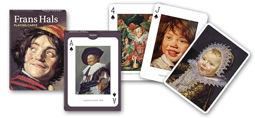 Piatnik 171413 Spielkarten Frans Hals 55 Blatt, Bunt von Piatnik