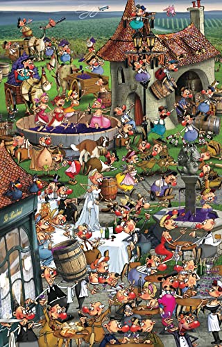 Piatnik 5352 Ruyer-Story of Wine Puzzle, 1000 von Piatnik